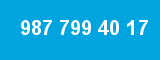 987 799 40 17